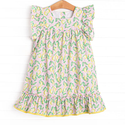 Miss Meyer Ruffle Dress, Yellow