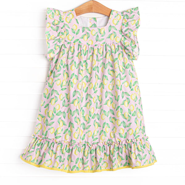 Miss Meyer Ruffle Dress, Yellow