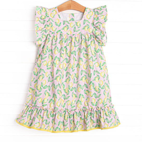 Miss Meyer Ruffle Dress, Yellow