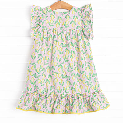 Miss Meyer Ruffle Dress, Yellow