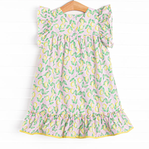Miss Meyer Ruffle Dress, Yellow