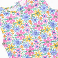 Groovy Garden Diaper Set, Purple