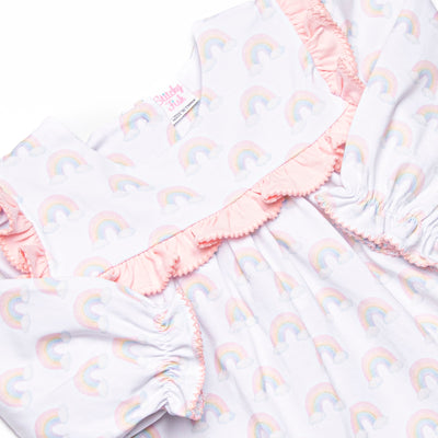 Rainbow Wonders Diaper Set, Pink