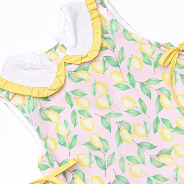 Miss Meyer Collared Dress, Yellow