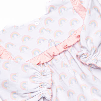 Rainbow Wonders Diaper Set, Pink