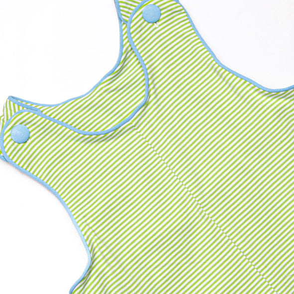 Henry Jon Jon, Medium Blue and Green Stripe
