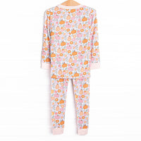 Homeland Harvest Bamboo Pajama Set, Pink