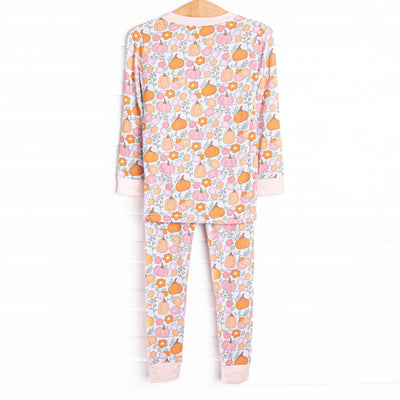 Homeland Harvest Bamboo Pajama Set, Pink