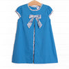 Back to School Blossoms Dress, Blue