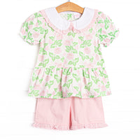 Laguna Luxe Short Set, Pink