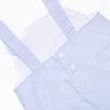 Summer Blues Ruffle Short Set, Blue