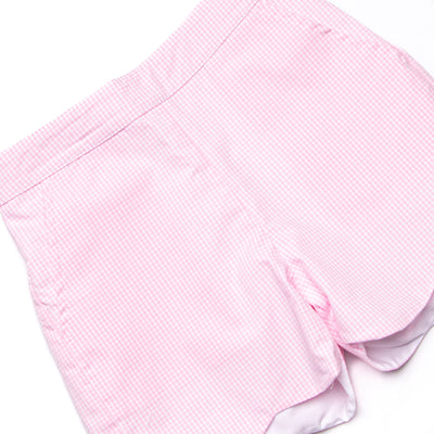 French Knot Fairytale Embroidered Short Set, Pink