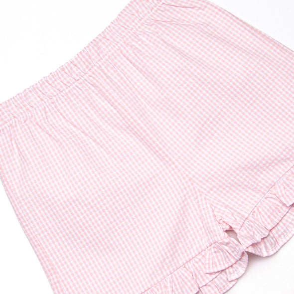 Summer Blues Ruffle Short Set, Blue