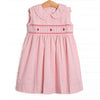 Apple Tart Trio Smocked Dress, Pink