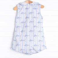 Day At Sea Skirted Bubble, Blue