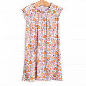 Homeland Harvest Bamboo Night Gown, Pink
