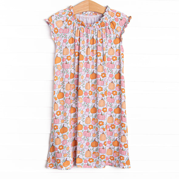 Homeland Harvest Bamboo Night Gown, Pink