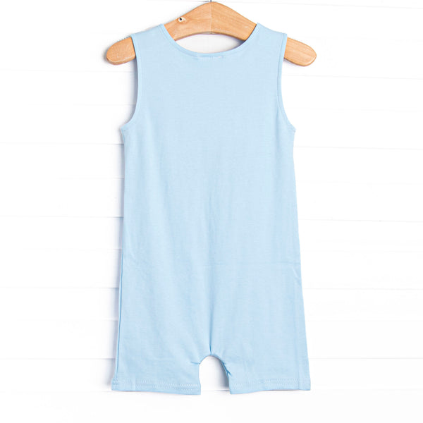 Paws & Paddles Applique Jon Jon, Blue