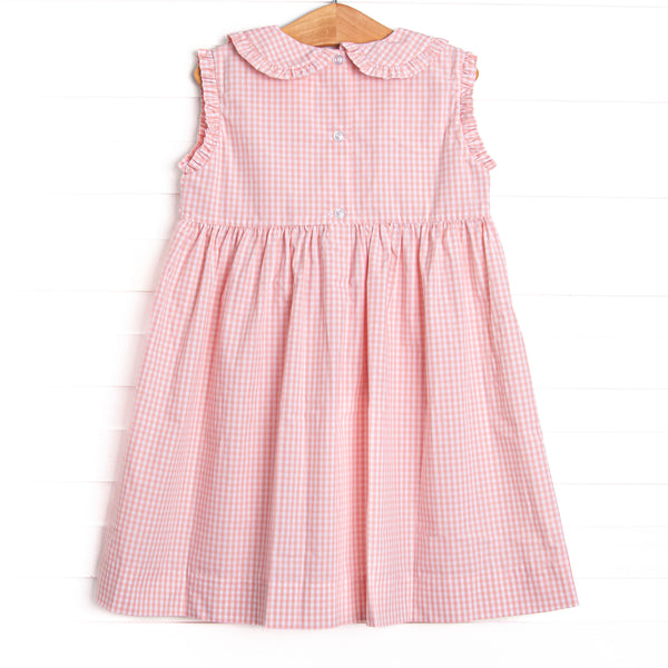 Apple Tart Trio Smocked Dress, Pink