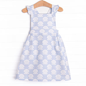 Shell Of A Time Dress, Blue