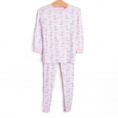 Rodeo Rose Bamboo Pajama Set, Pink