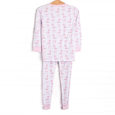 Rodeo Rose Bamboo Pajama Set, Pink