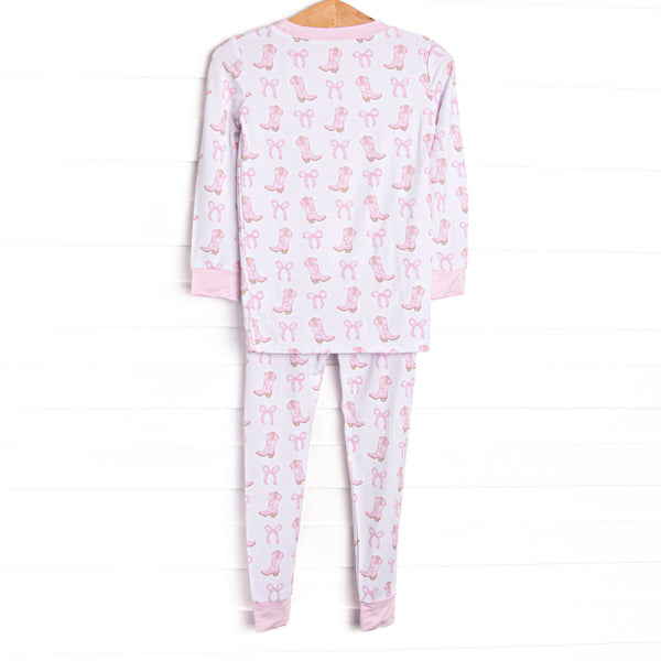 Rodeo Rose Bamboo Pajama Set, Pink