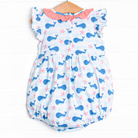 Oceanside Stripes Bubble, Blue