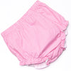 Strawberry Blooms Applique Diaper Set, Pink