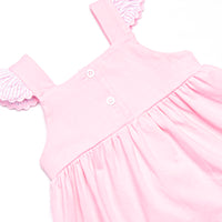 Paws & Paddles Applique Diaper Set, Pink
