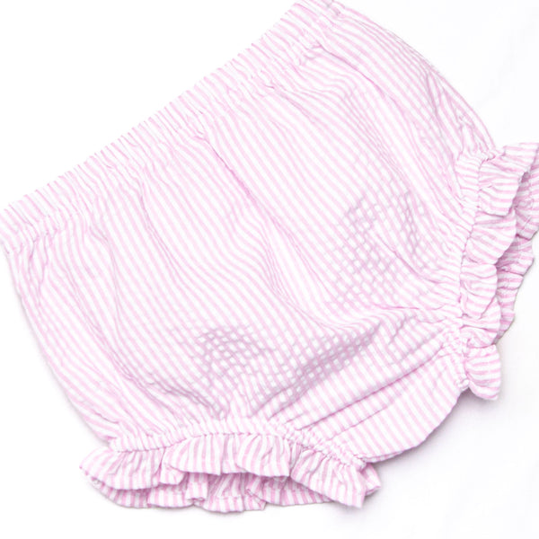 Paws & Paddles Applique Diaper Set, Pink