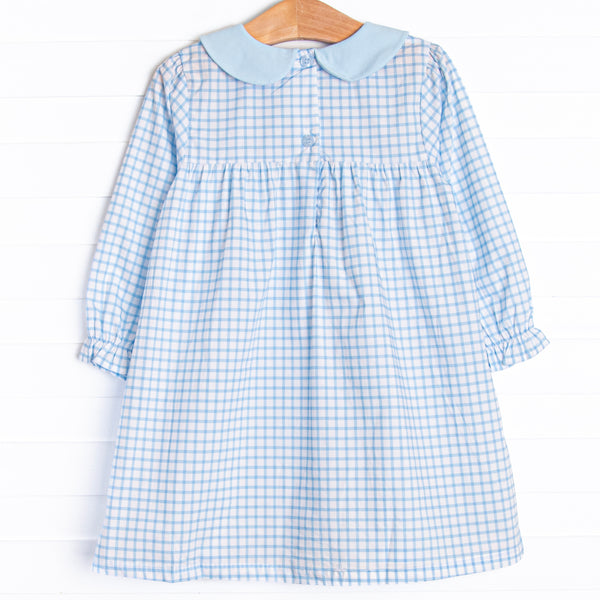 Prim and Proper Dress, Blue