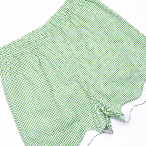 Strawberry Blooms Applique Short Set, Pink