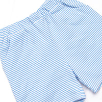 Levi Short Set, Medium Blue
