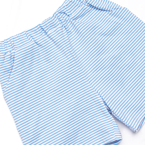 Levi Short Set, Medium Blue