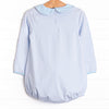 Shake Your Tail Feathers Applique Bubble, Light Blue