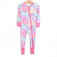 Kaleidoscope Views Bamboo Zippy Pajama, Pink