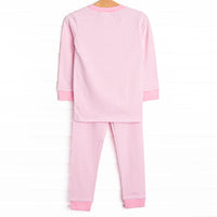 Shake Your Tail Feathers Applique Pajama Set, Light Pink
