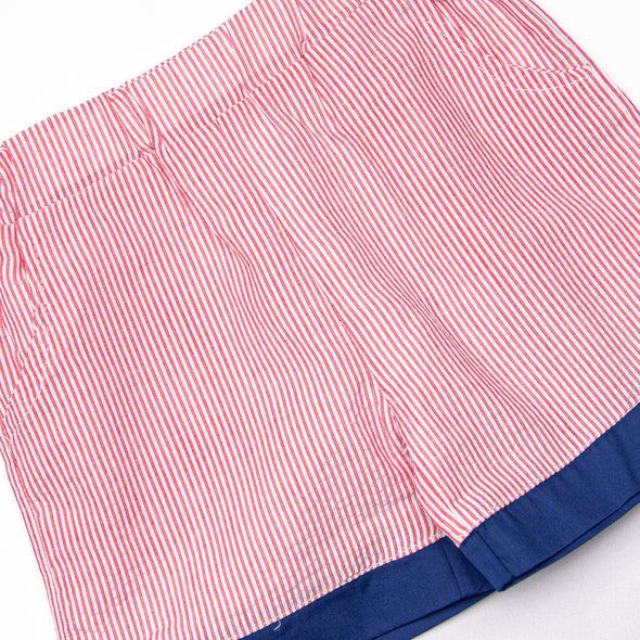 Proudly Patriotic Short Set, Red