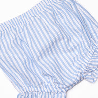 Patriotic Pinstripe Diaper Set, Red