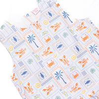 Santorini Stamps Short Set, Blue