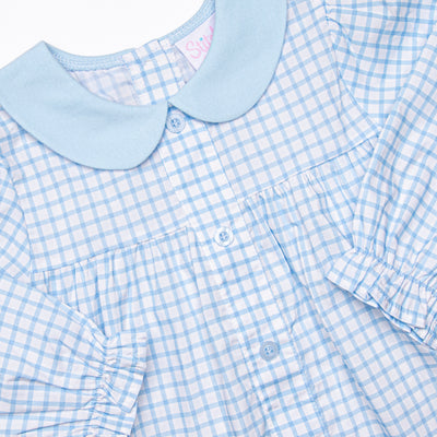 Prim and Proper Dress, Blue