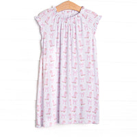 Rodeo Rose Bamboo Night Gown, Pink