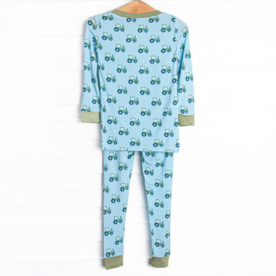 Happy Harvest Bamboo Pajama Set, Blue