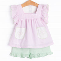 Sweet Summer Treat Short Set, Pink