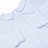 Shake Your Tail Feathers Applique Diaper Set, Light Blue