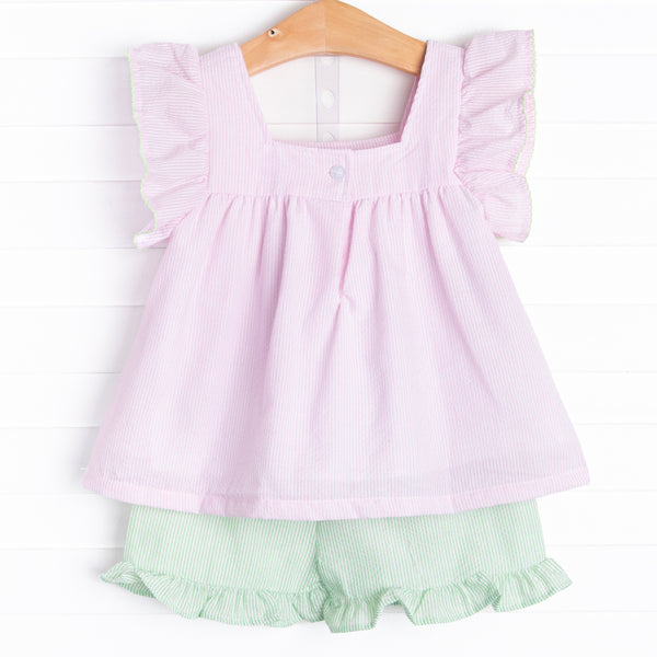 Sweet Summer Treat Short Set, Pink