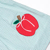 Apples to Apples Applique Ruffle Short Set, Green