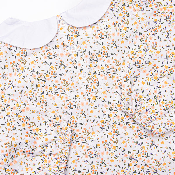 Bitsy Blooms Dress, Yellow