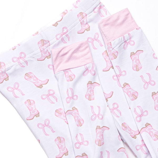 Rodeo Rose Bamboo Pajama Set, Pink